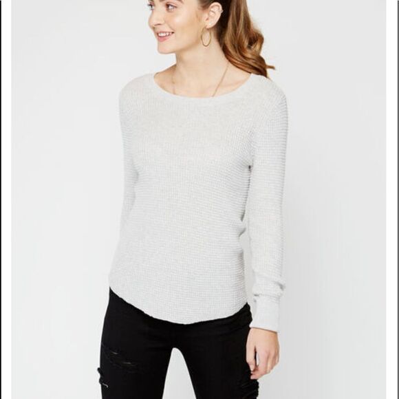 KISMET Maria F20 Long Sleeve Waffle Stitch Sweater Size Extra Small - Picture 1 of 14
